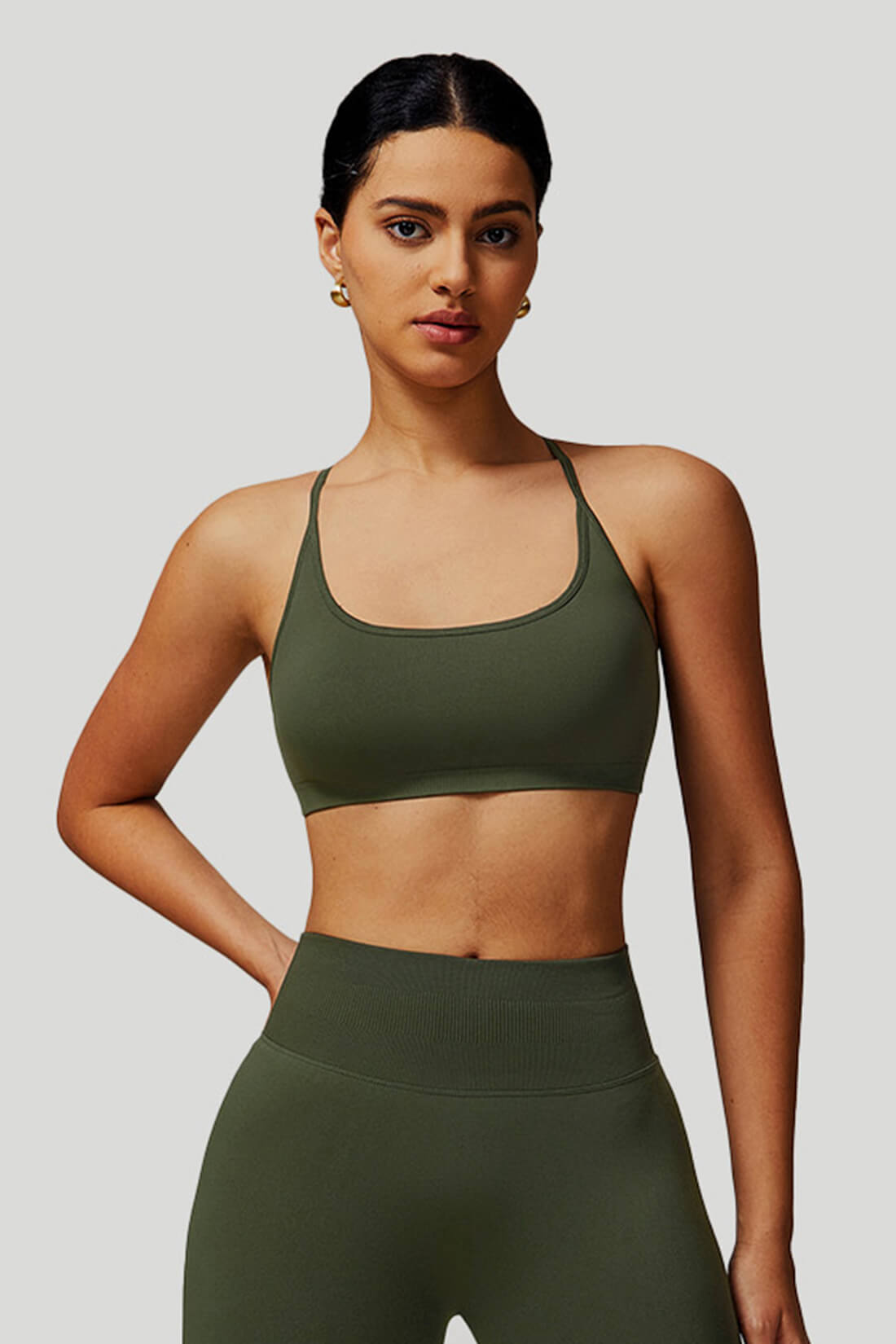 Cross - Back Sport Bra