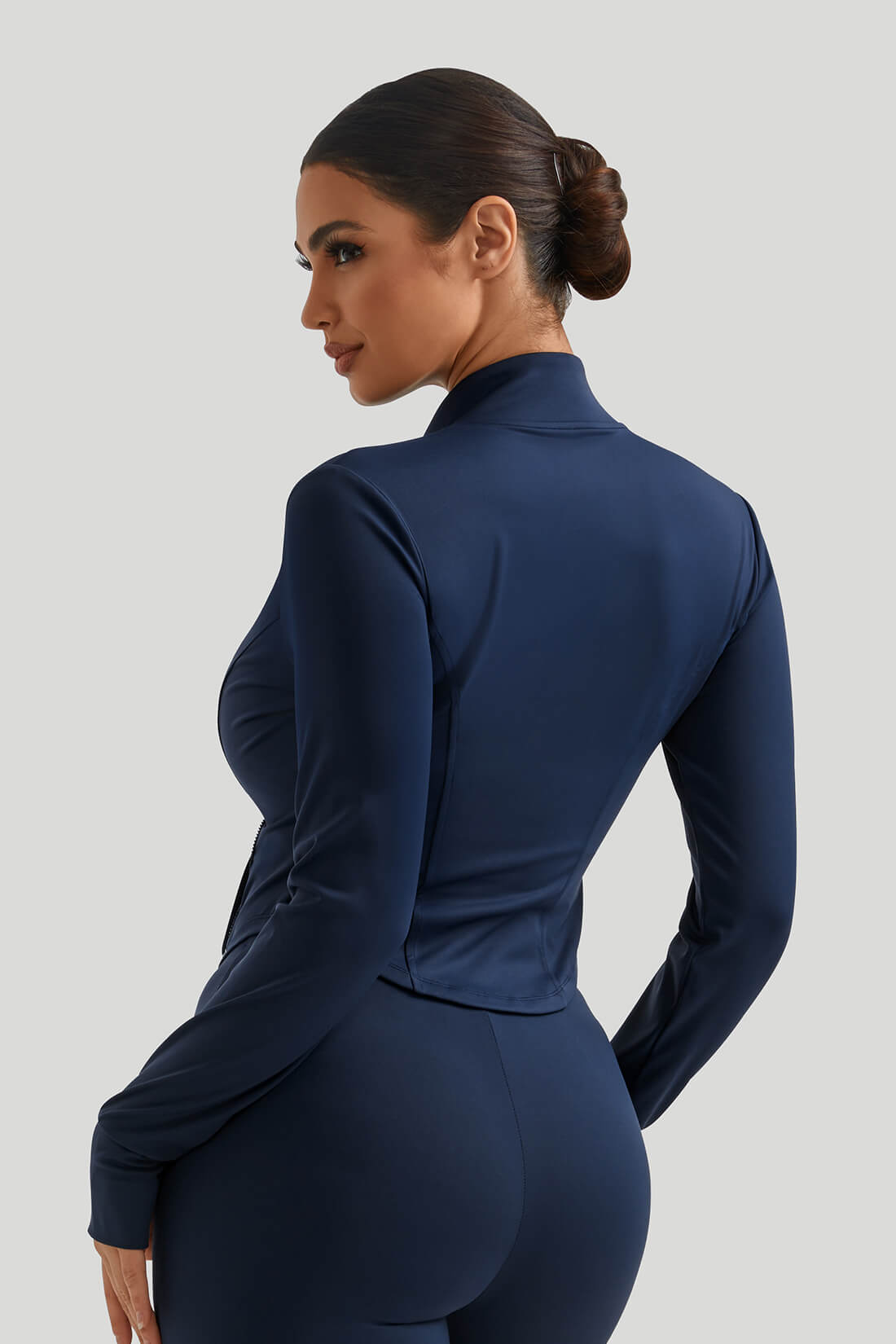 High Neck Slim Fit Top