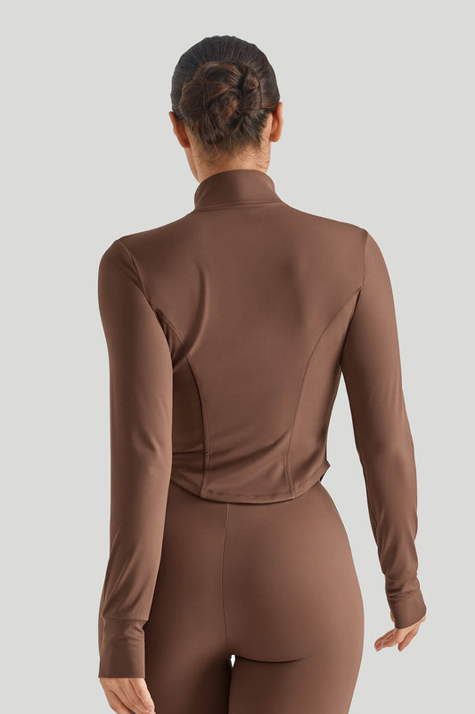 High Neck Slim Fit Top