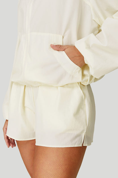 Quick-Dry Breathable Zip-Up Hooded Jacket