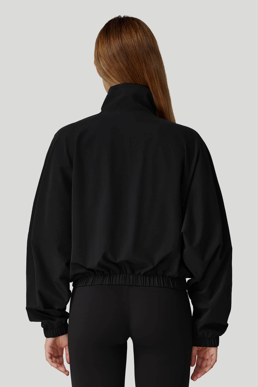 Windproof Long Sleeve Stand Collar Zip-Up Outwear