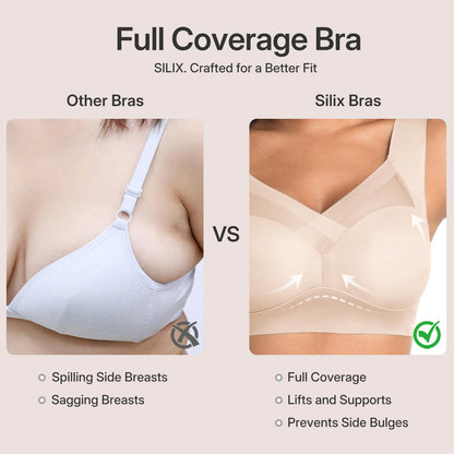 Silix Wire-Free Push-up Bra