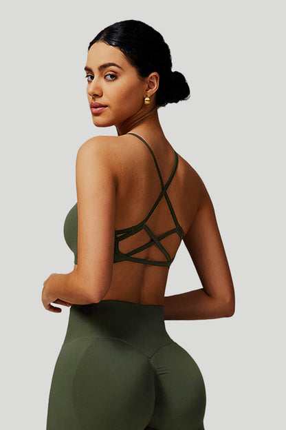 Cross - Back Sport Bra