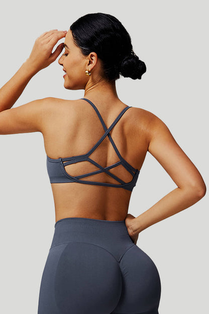 Cross - Back Sport Bra