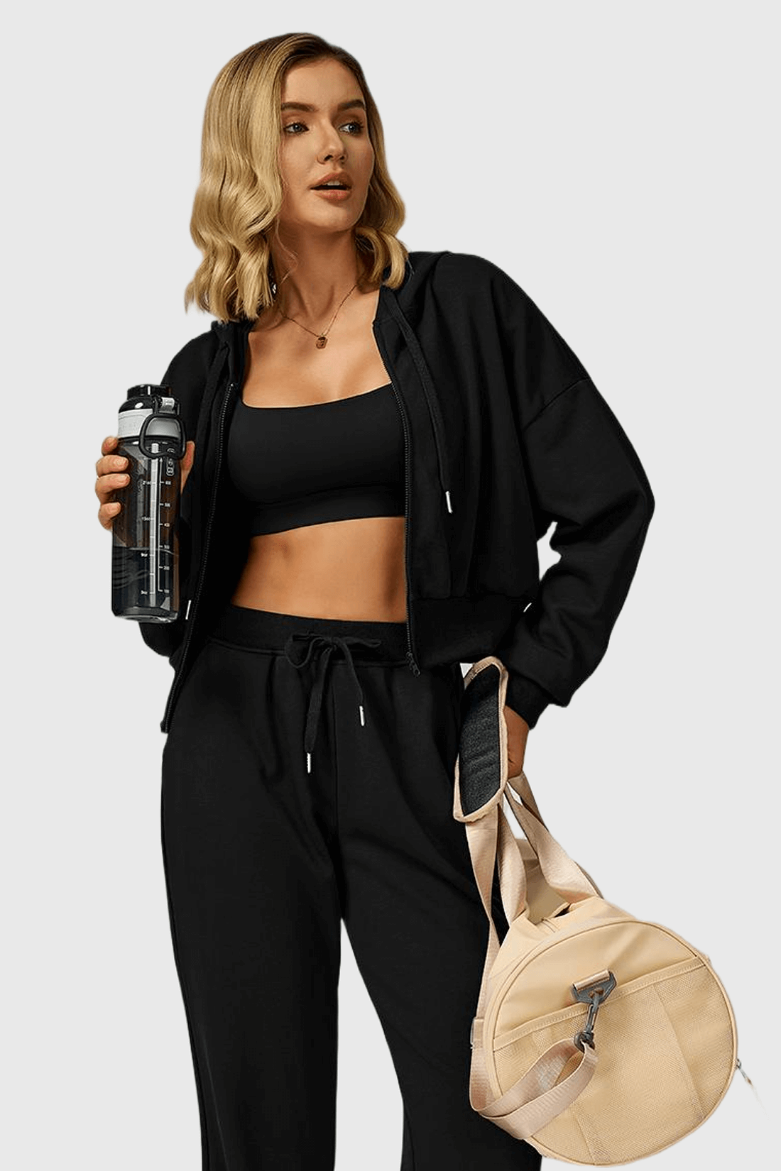 Zip Up Hoodie Sweatshirt