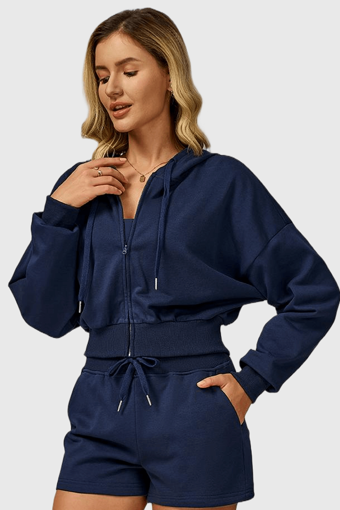 Zip Up Hoodie Sweatshirt