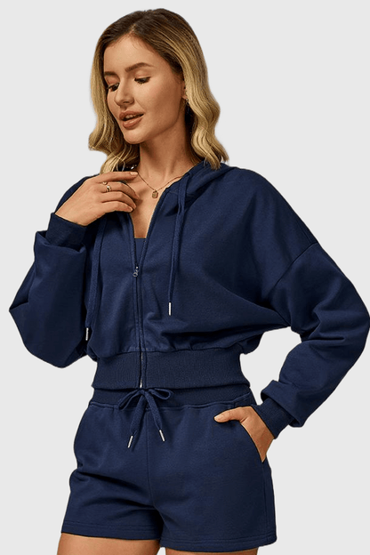 Zip Up Hoodie Sweatshirt