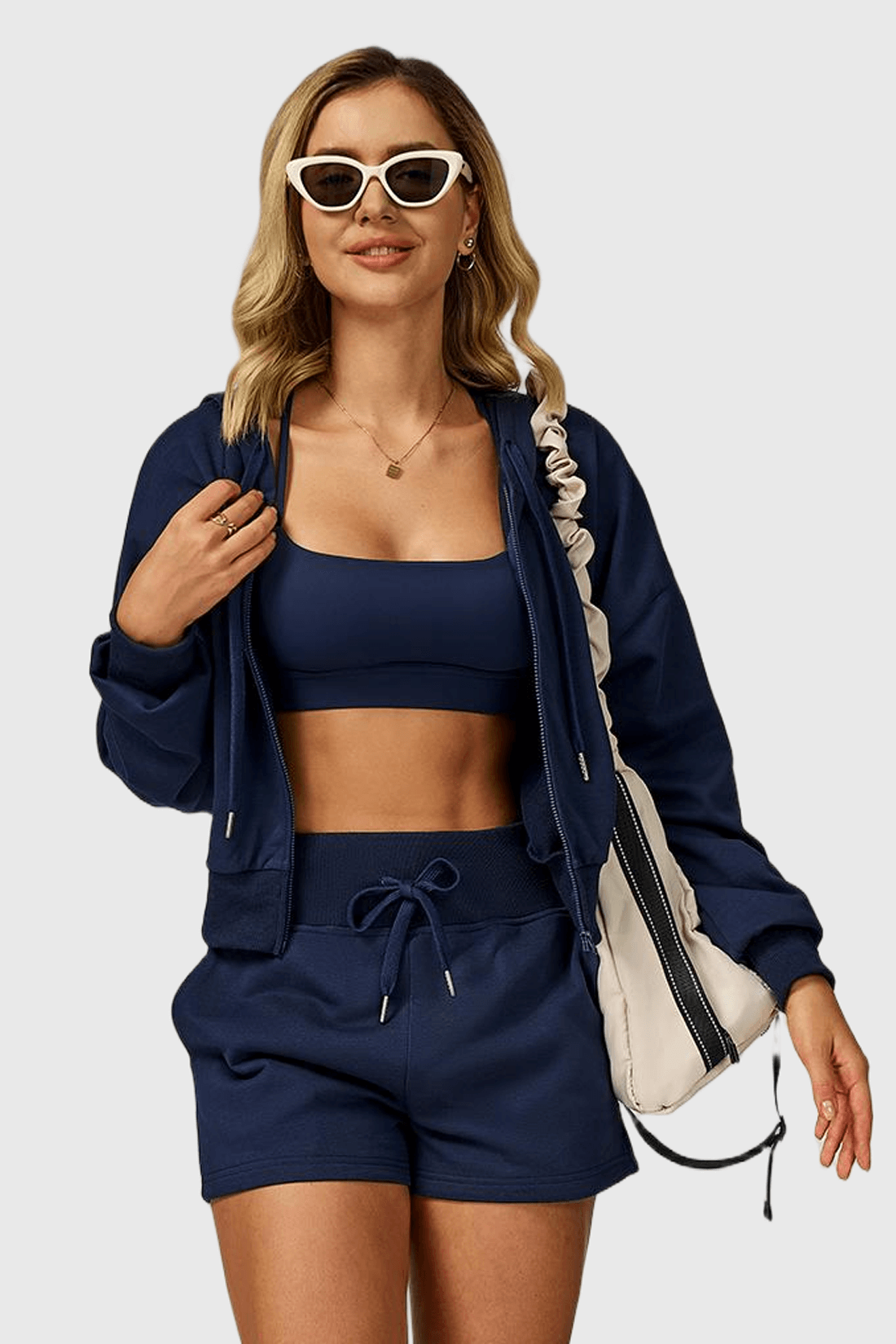 Zip Up Hoodie Sweatshirt