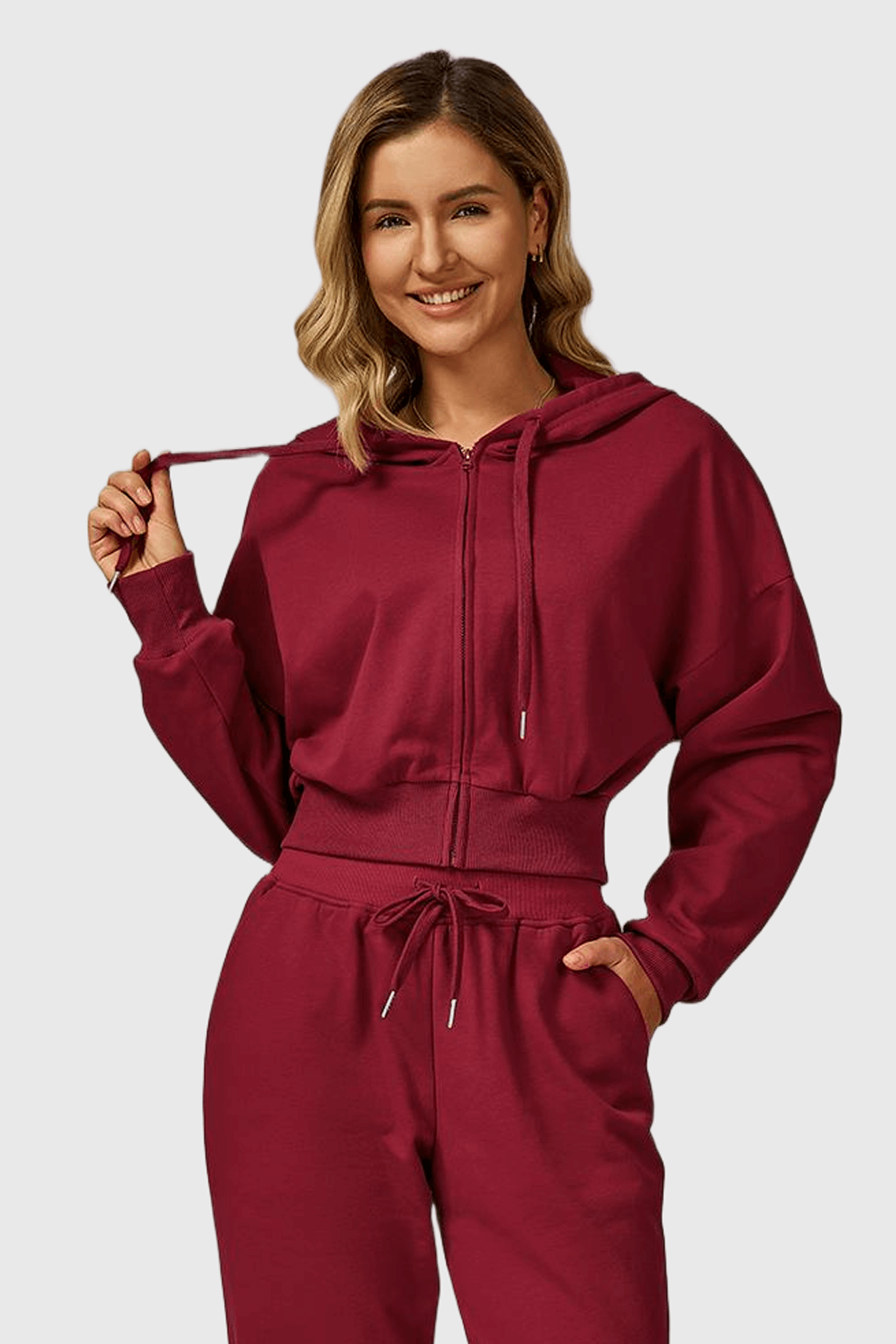 Zip Up Hoodie Sweatshirt