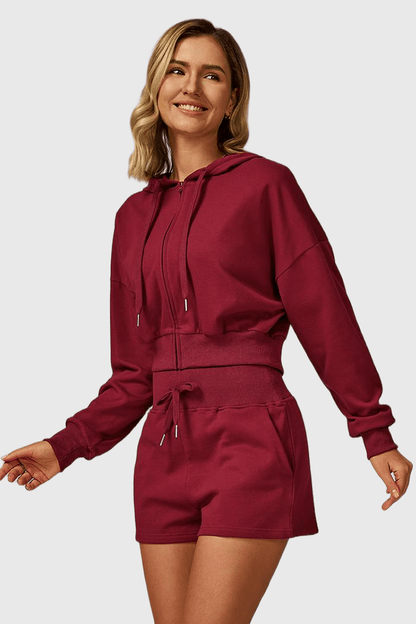 Zip Up Hoodie Sweatshirt