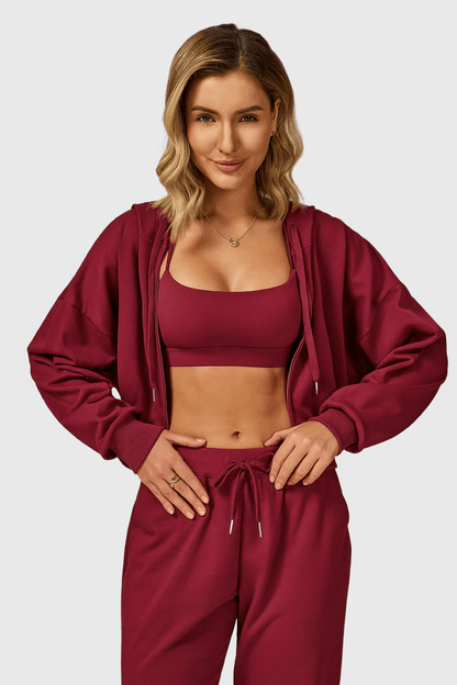 Zip Up Hoodie Sweatshirt