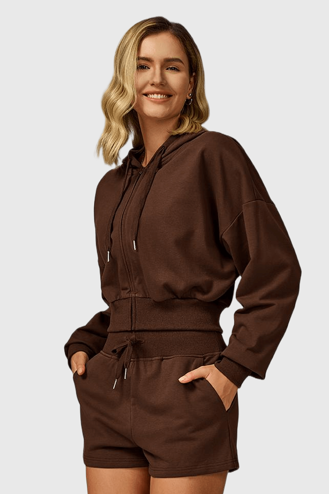 Zip Up Hoodie Sweatshirt