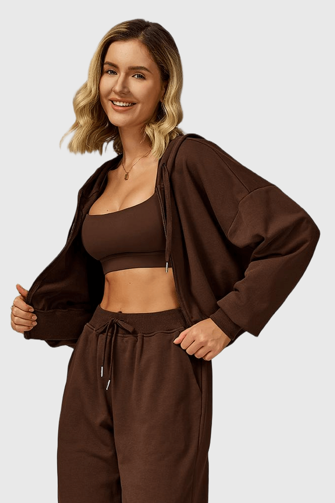 Zip Up Hoodie Sweatshirt