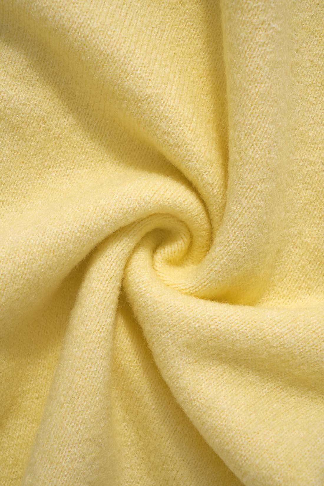 Knit Round Neckline Cardigan