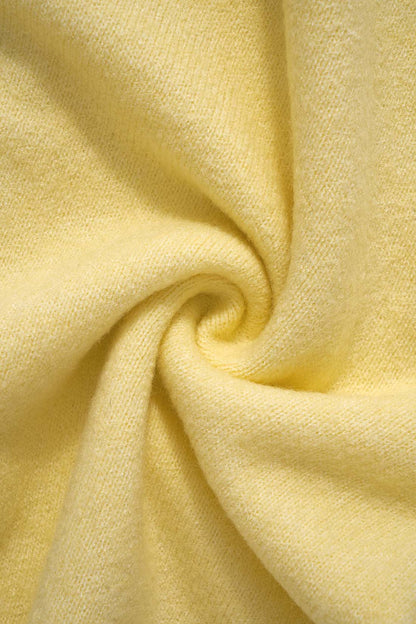 Knit Round Neckline Cardigan