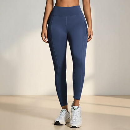 SILIX high-waisted hip-lifting and tummy-controlling pocket shaping fitness leggings