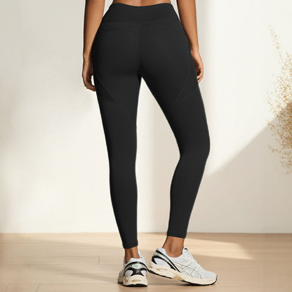 SILIX high-waisted hip-lifting and tummy-controlling pocket shaping fitness leggings